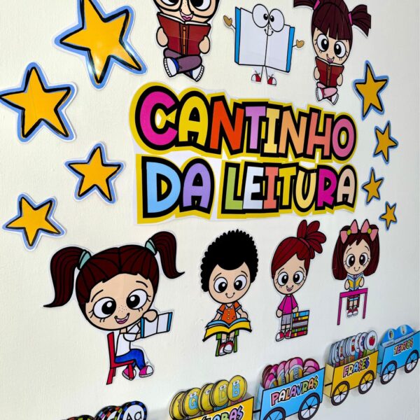 Painel Cantinho da Leitura