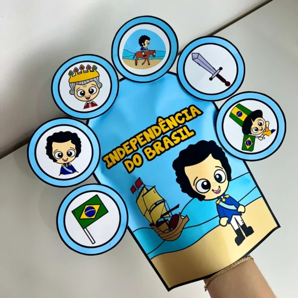 Luva História Independência do Brasil
