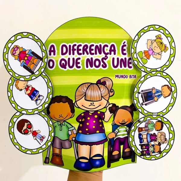 Luva Musical A diferença é o que nos une