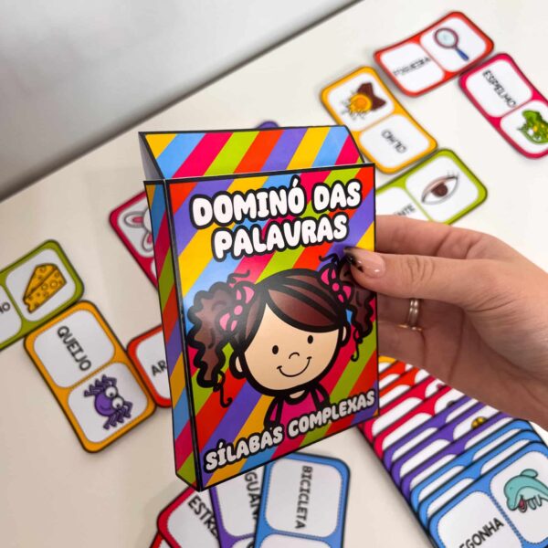 Dominó das Palavras - Sílabas Complexas