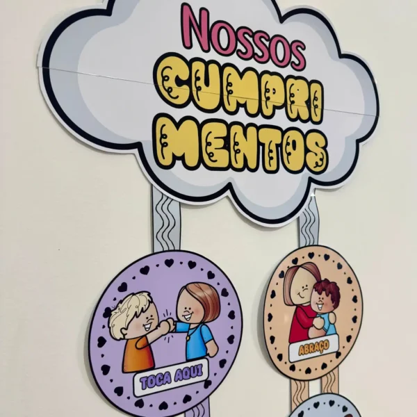 Mural Nossos Cumprimentos