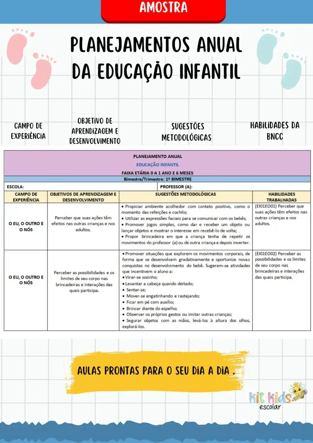 Planejamentos de Aulas BNCC 2025 para Educação Infantil - Image 3