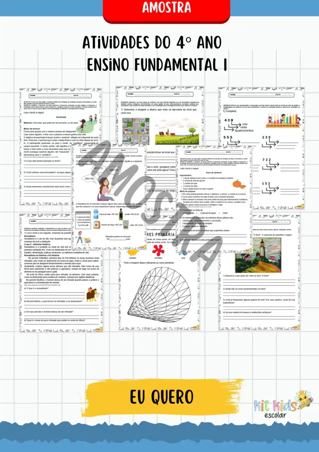 Planejamentos de Aulas 4º ano Ensino Fundamental - Image 8