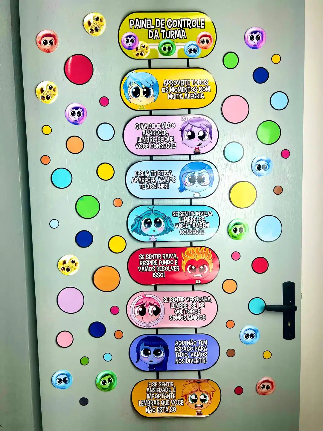 Painel de Porta Divertidamente