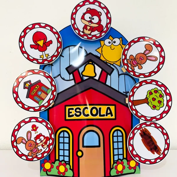 Luva A escola dos Bichos