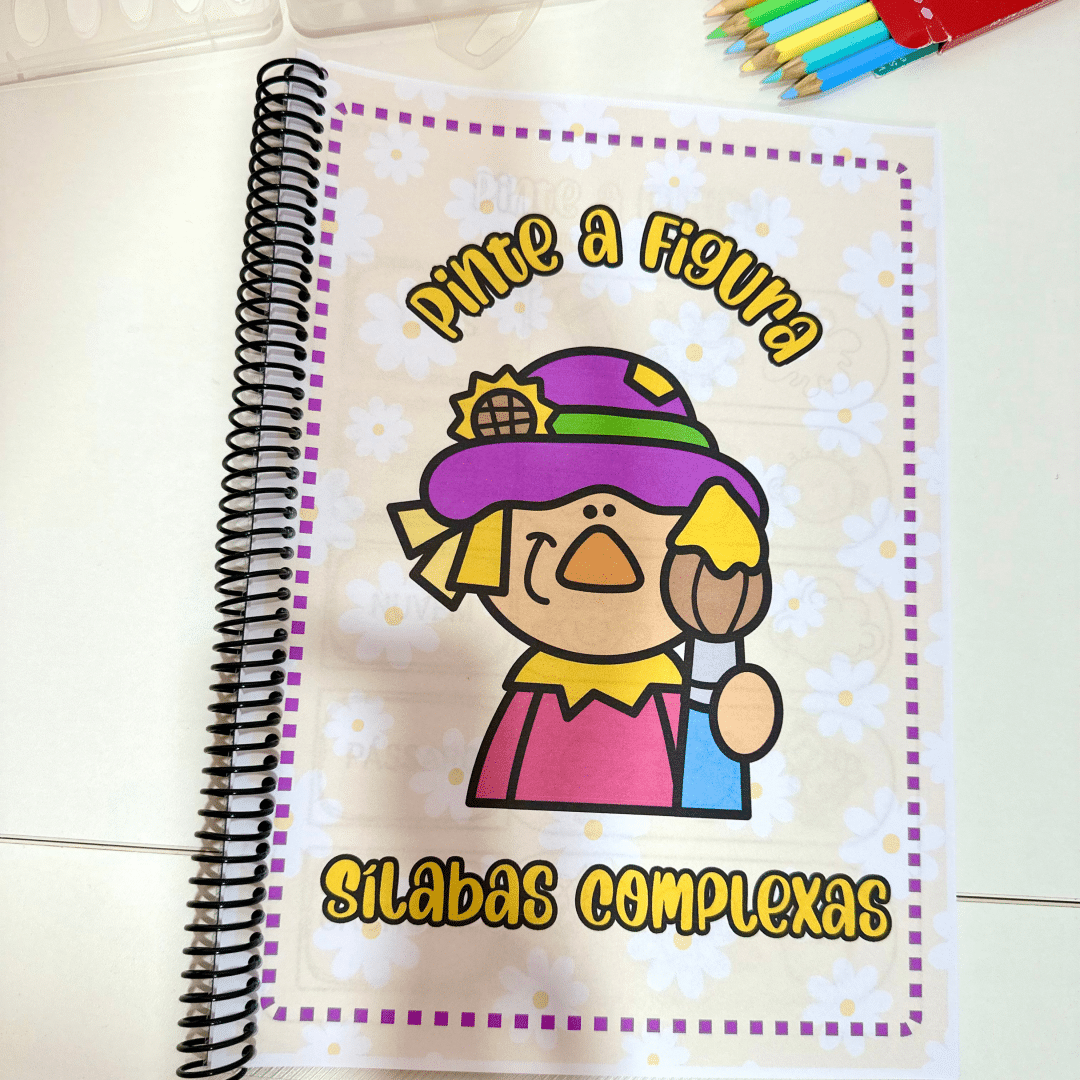 Apostila Pinte as Figura Sílabas Complexas