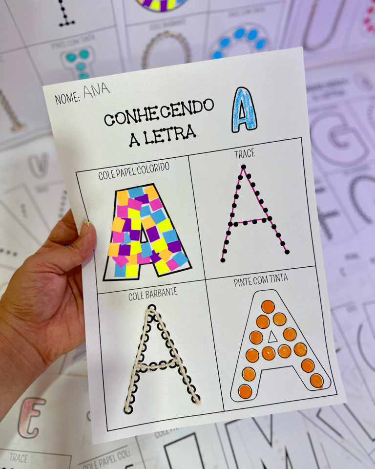 Conhecendo a Letra – Kit Kids Escolar