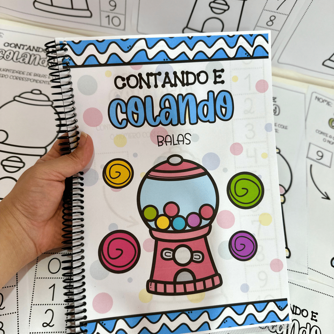 Contando e Colando Balas