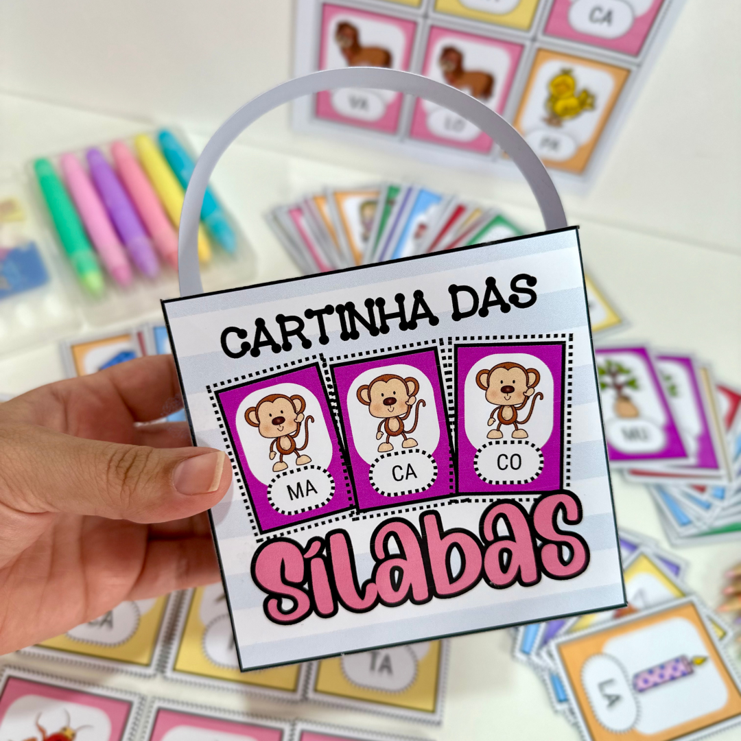 Cartinhas das Palavras Sílabas Simples