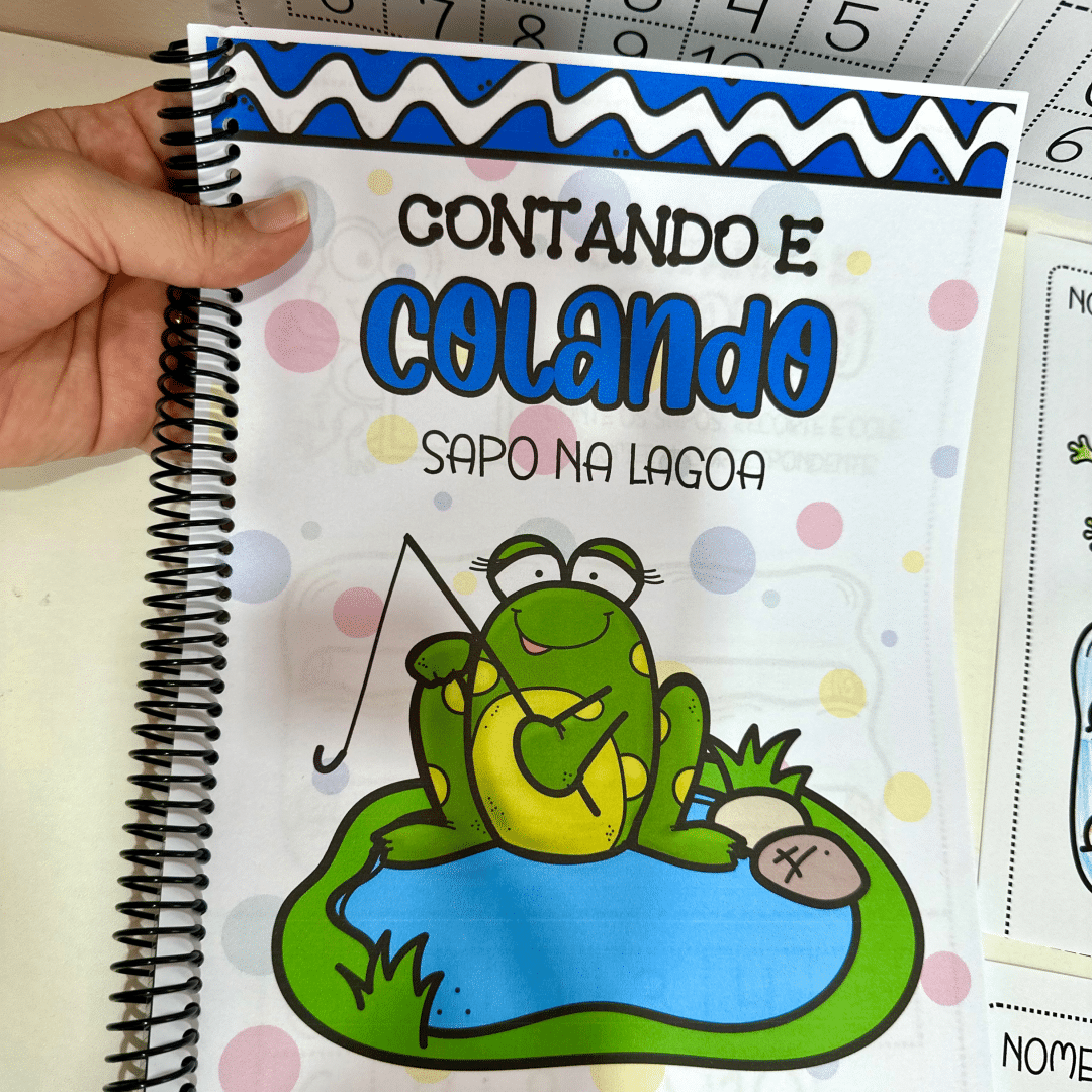Contando e Colando Sapo na Lagoa