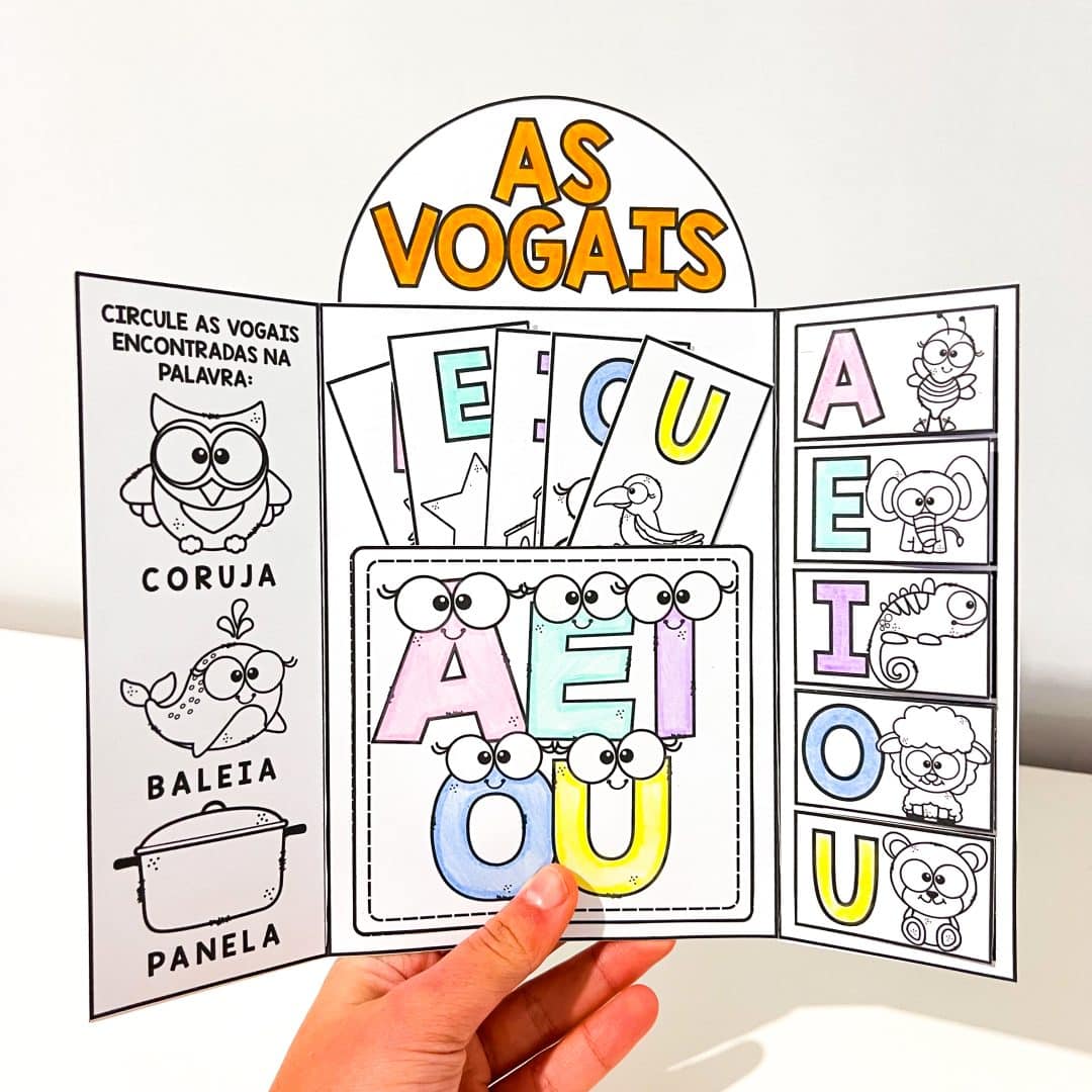 Lapbook das Vogais