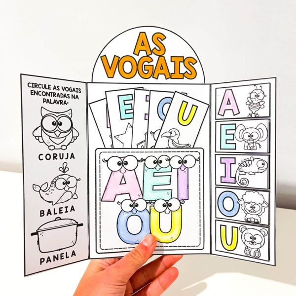 Lapbook das Vogais