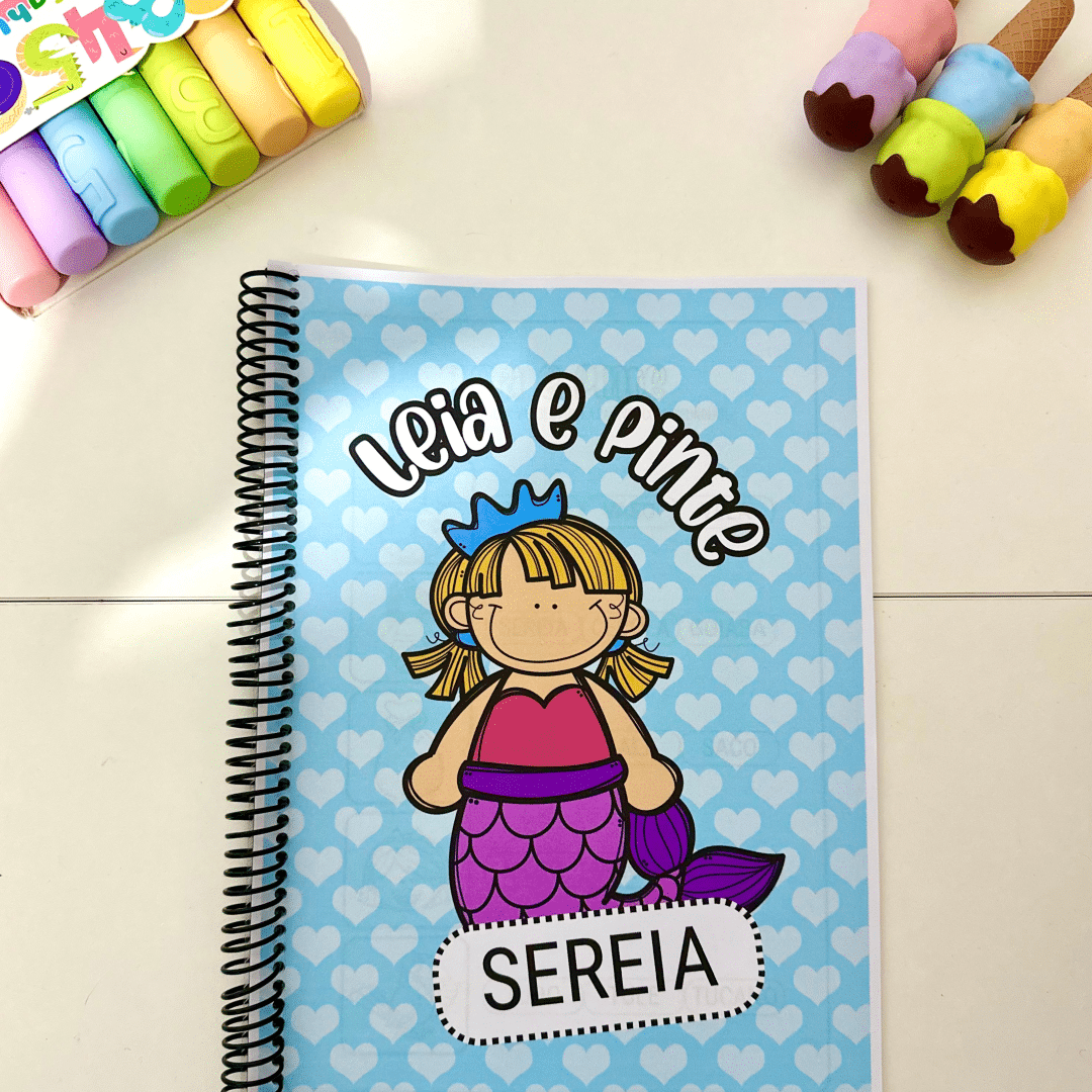 Leia e Pinte - Silabas Simples
