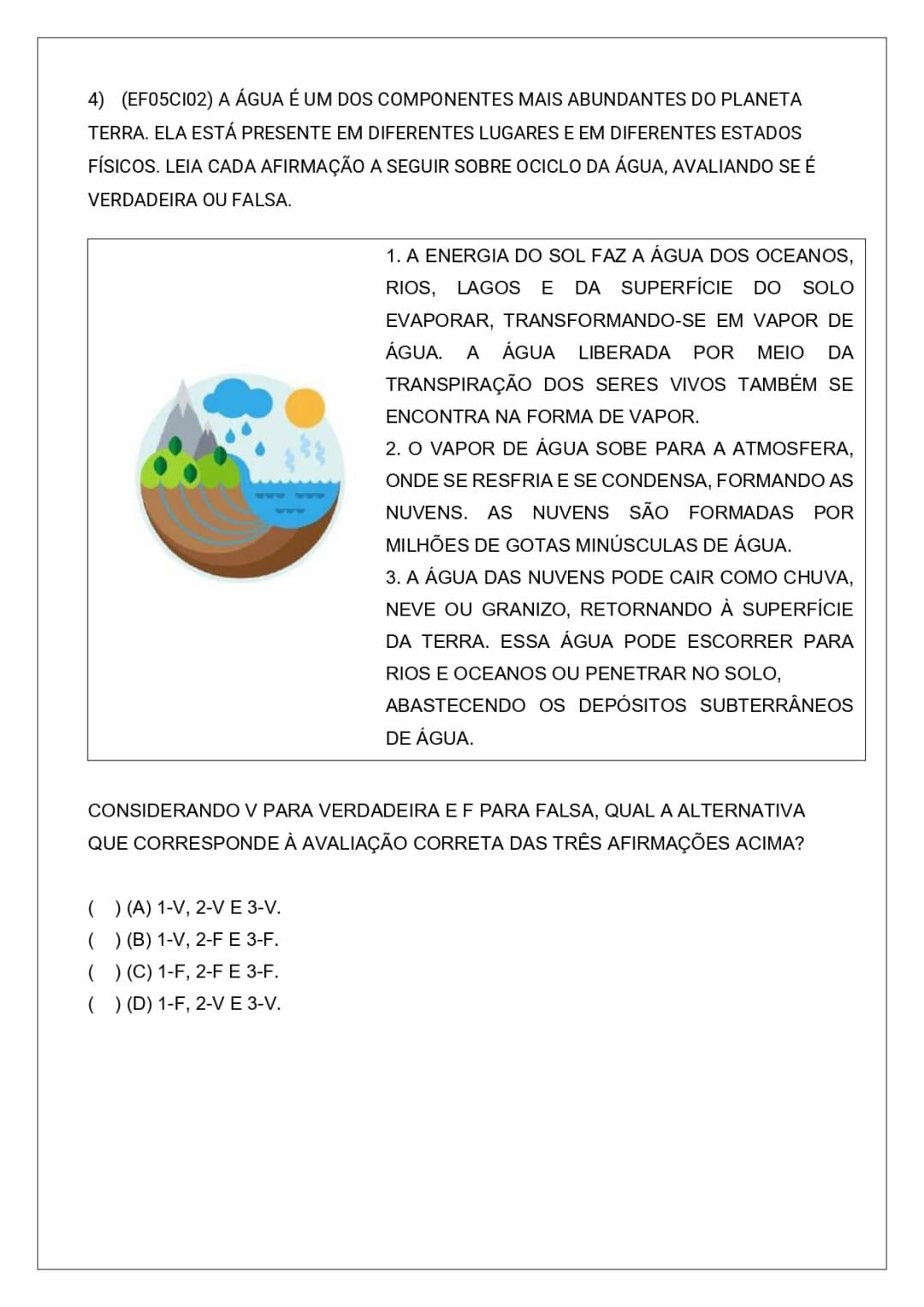 Avaliação bimestral 5º ano EF 3º bimestre - Imagem 7