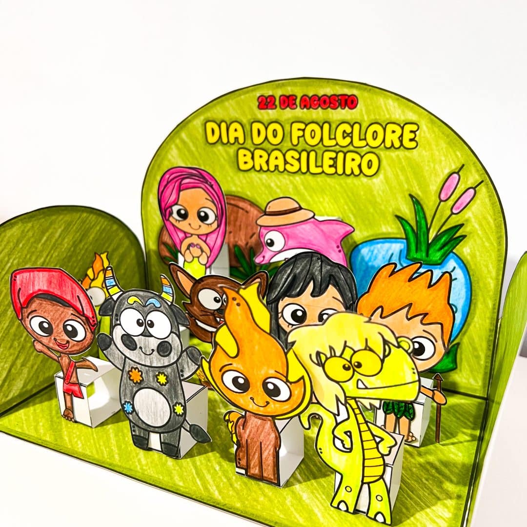 Cenário Folclore 3D