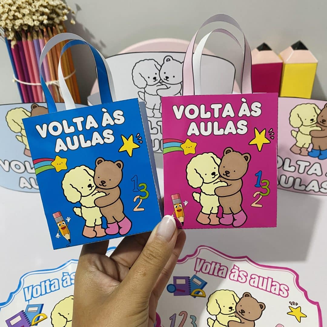 Mini Kit Bobbie - Volta às Aulas