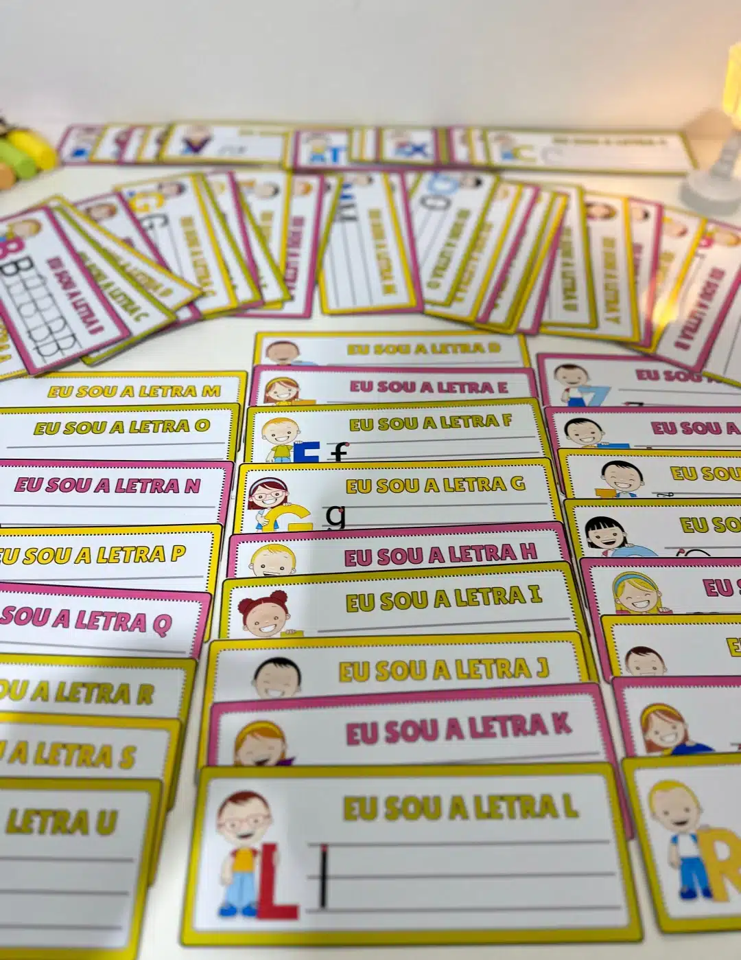 Fichas de Traçado Alfabeto - Imagem 2