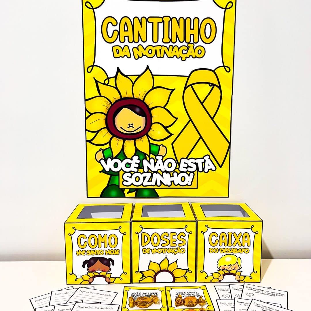 Cantinho da Motivação Setembro Amarelo