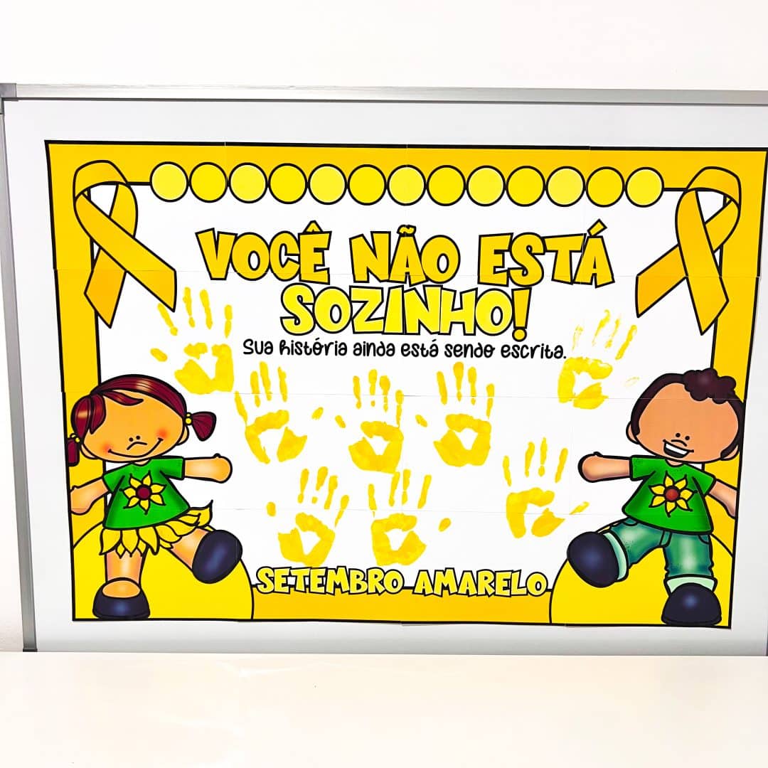 Cartaz Colaborativo Setembro Amarelo