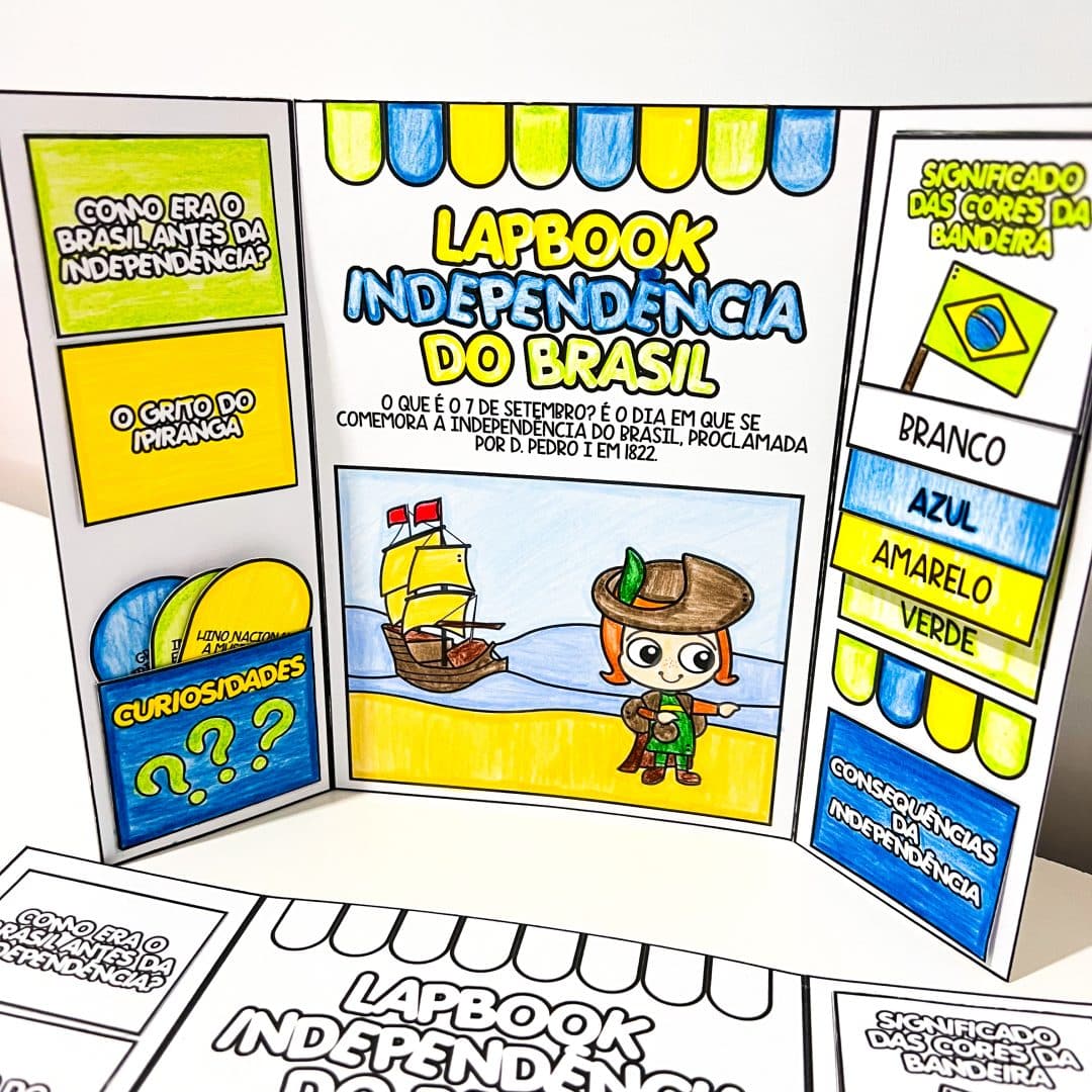 Lapbook da Independência do Brasil