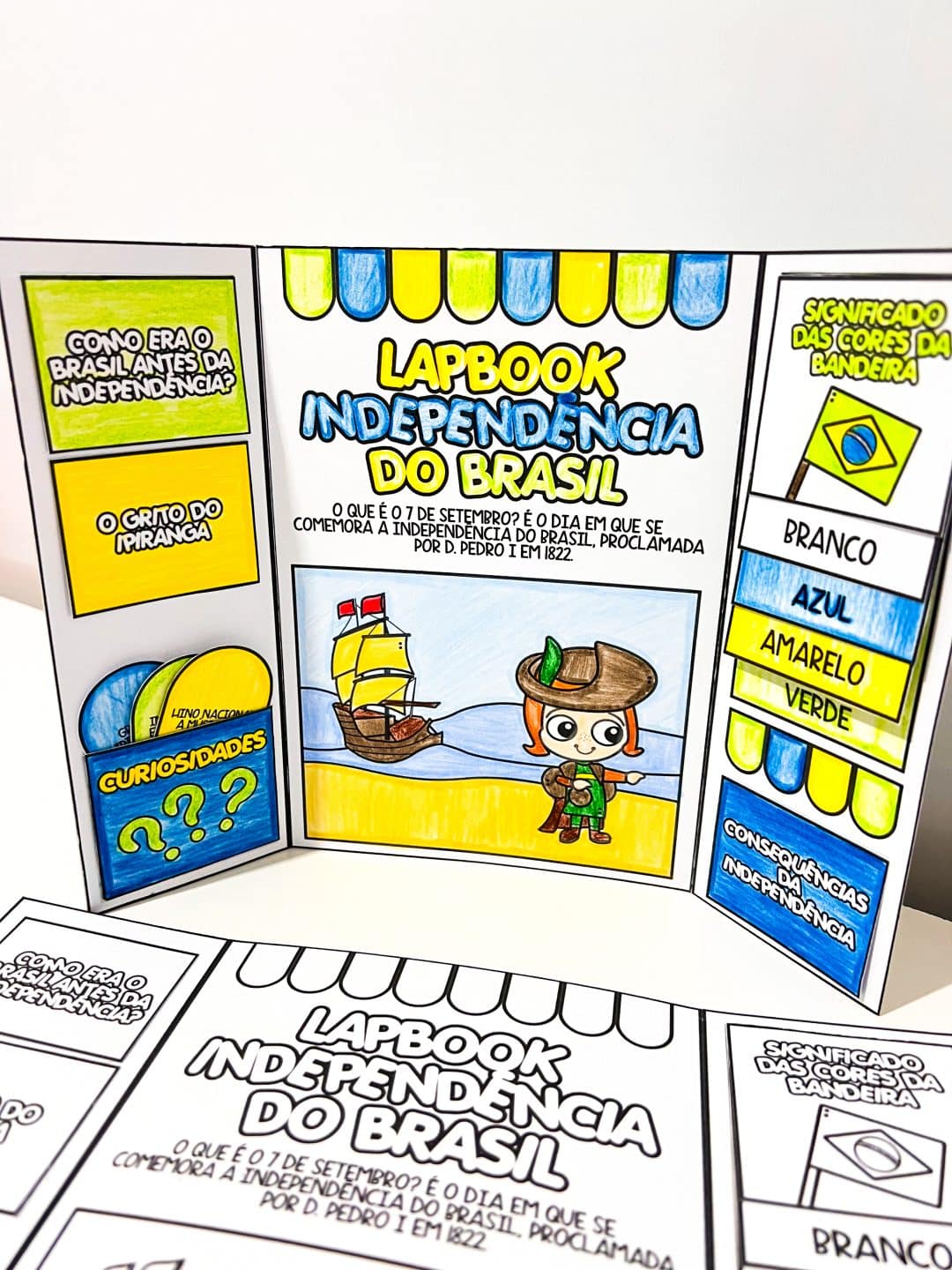 Lapbook da Independência do Brasil