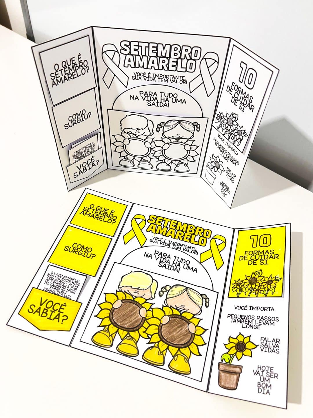 Lapbook Setembro Amarelo - Imagem 2