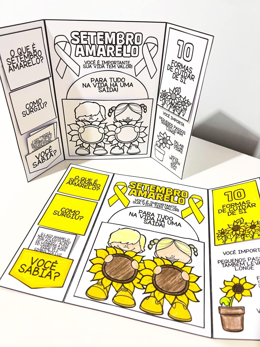 Lapbook Setembro Amarelo - Imagem 3