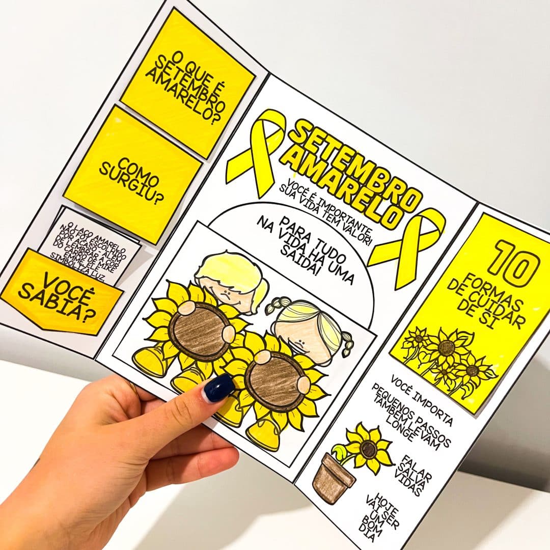 Lapbook Setembro Amarelo