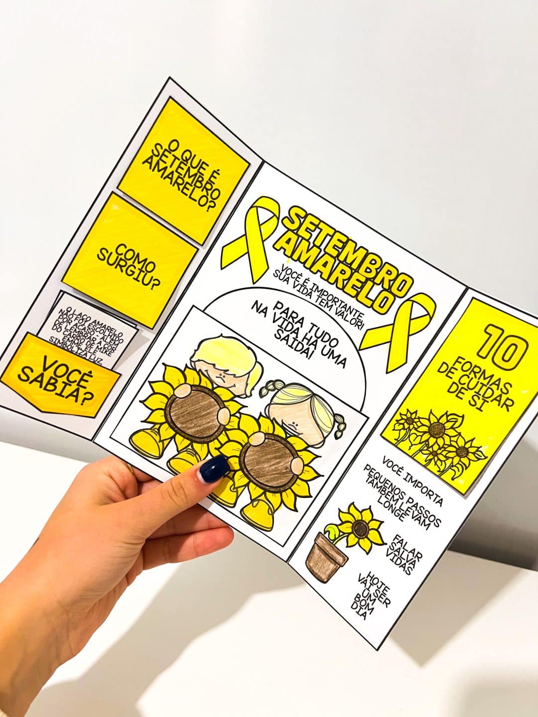 Lapbook Setembro Amarelo