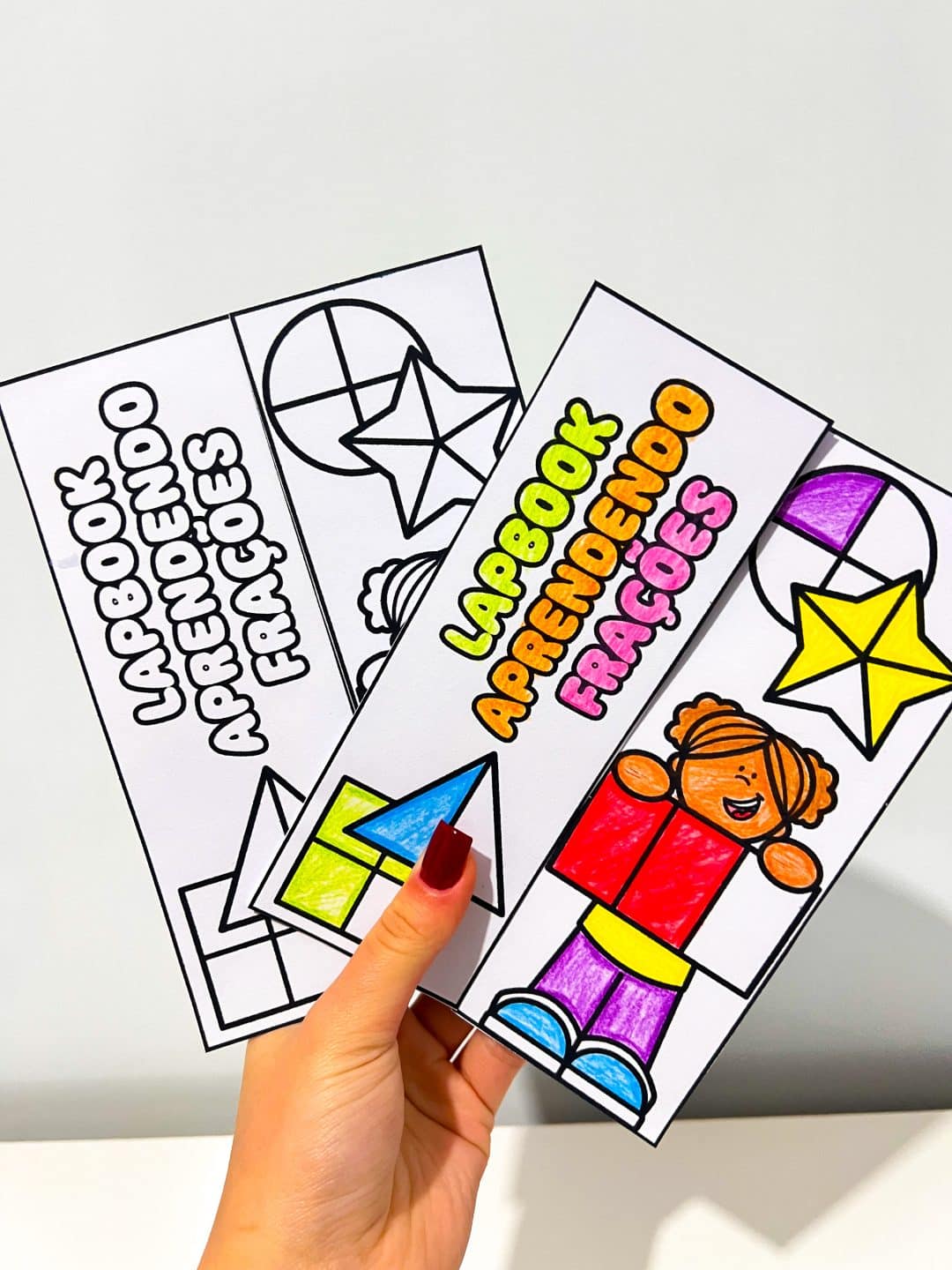 Lapbook Aprendendo Frações