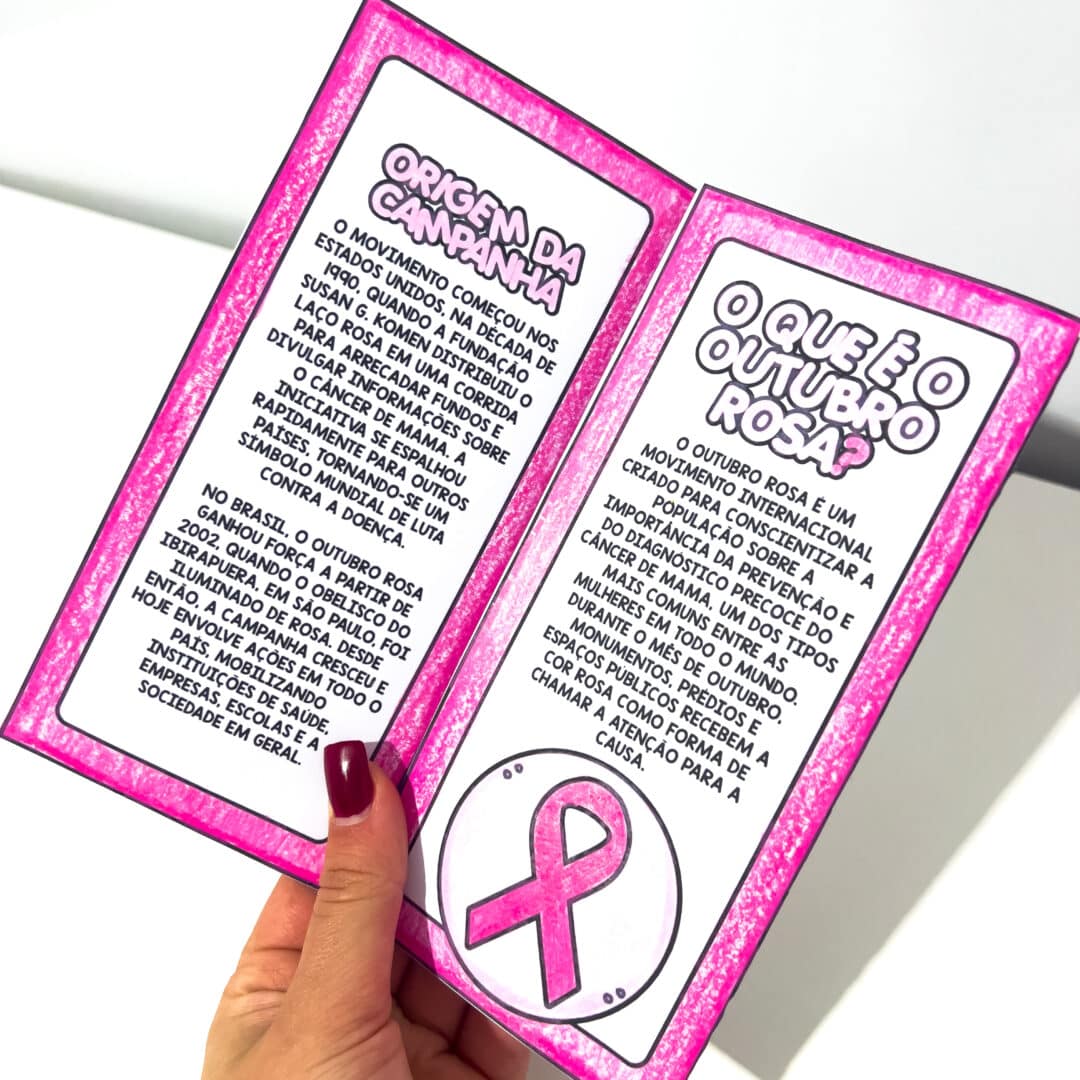 Folder Informativo Outubro Rosa