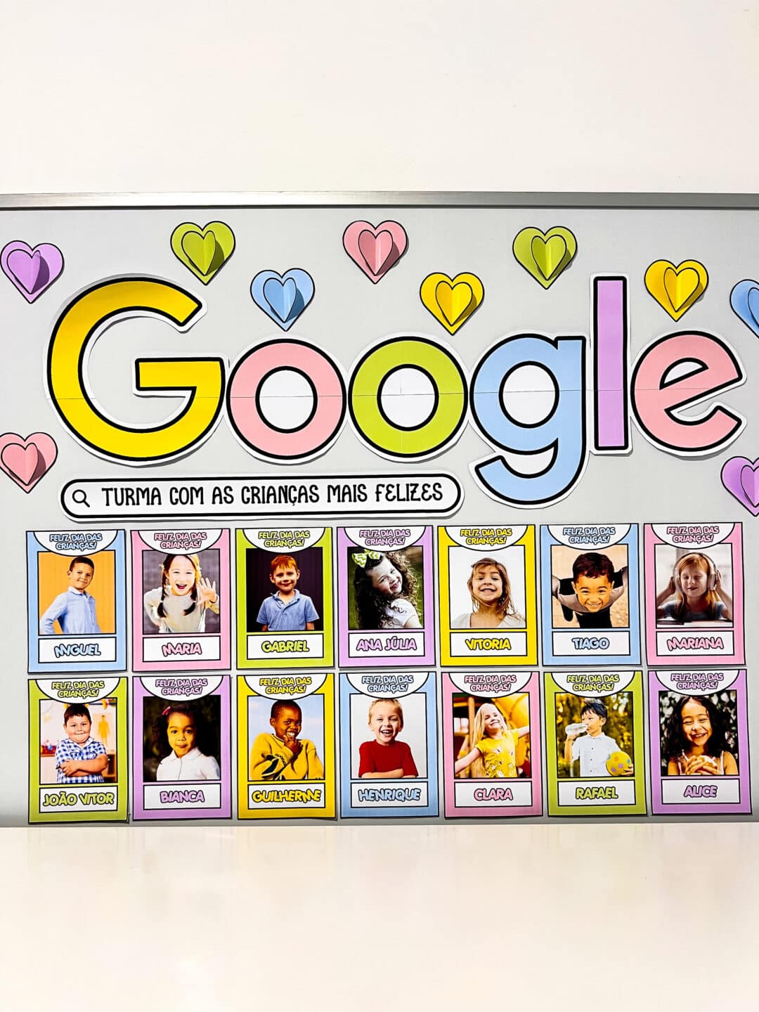 Painel Google Dia das Crianças