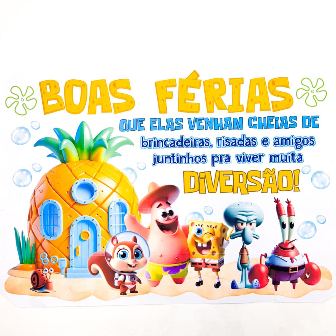 Boas Férias Bob Esponja