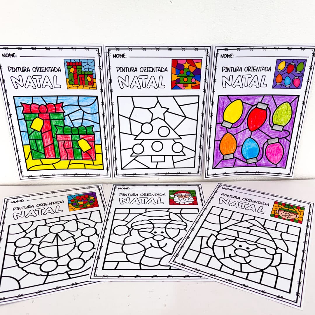 Pintura Orientada Natal Noel