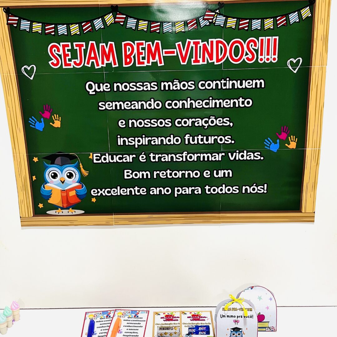 Kit Acolhida Equipe Escolar