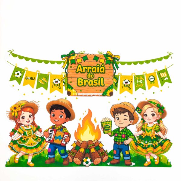 Painel “Arraiá do Brasil”