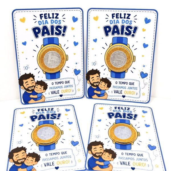 Cartão Lembrancinha Dia dos Pais