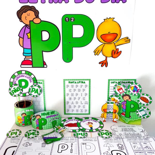 Kit Letra P