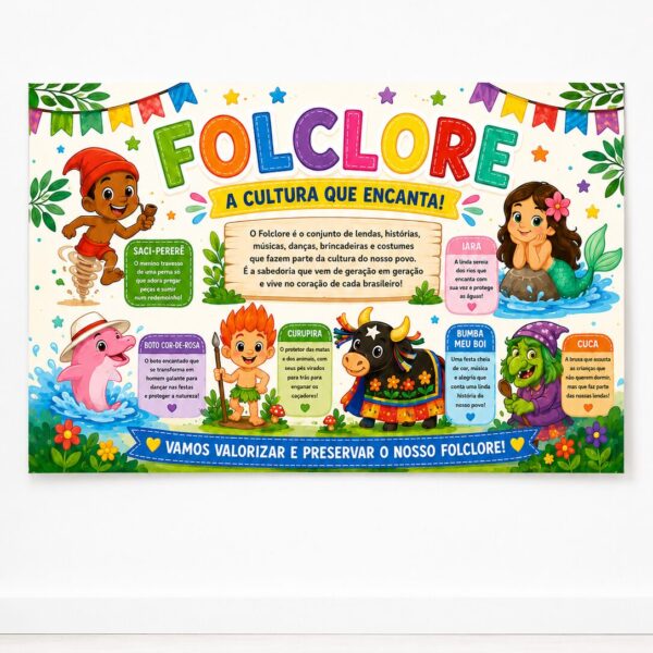 Painel Decorativo Folclore