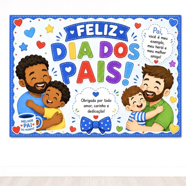 Painel Feliz Dia dos Pais