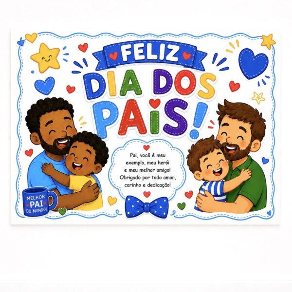 Painel Feliz Dia dos Pais Volume 2