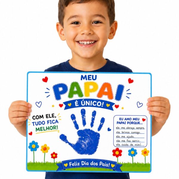 Meu Papai é Único - Atividade Dia dos Pais