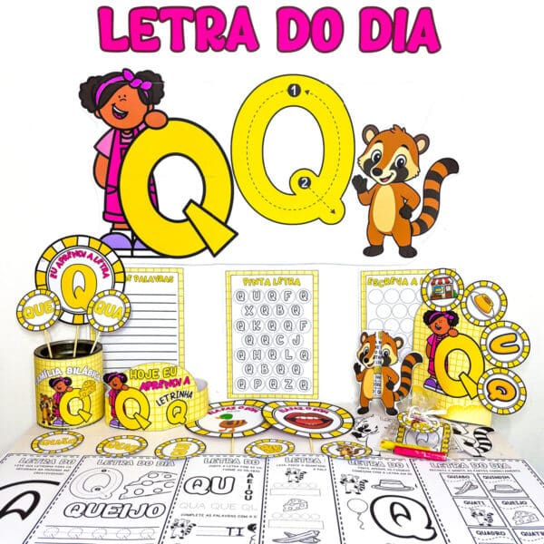 Kit Letra Q